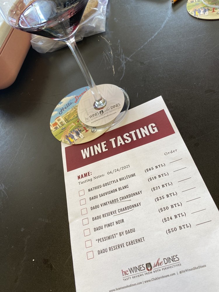 He Wines She Dines restaurant