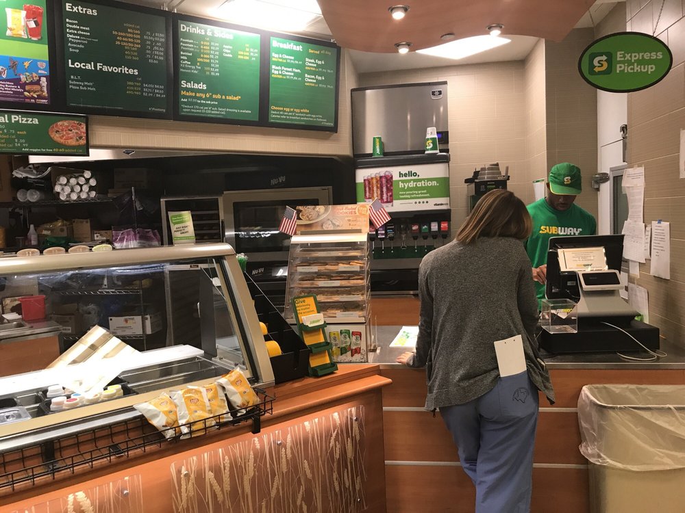 Subway restaurant