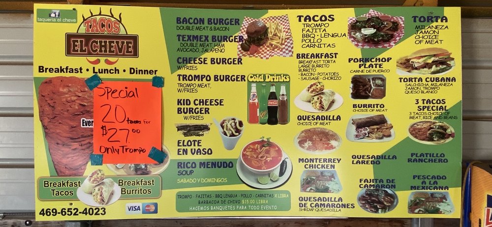 Tacos El Cheve restaurant