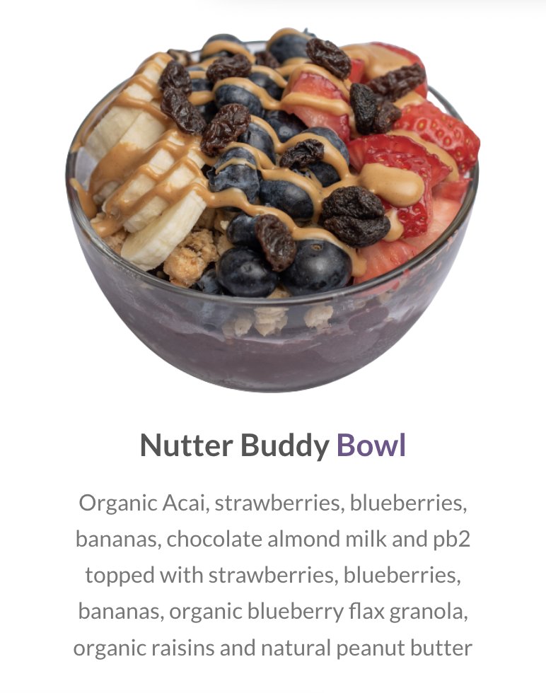 The Acai Bar restaurant